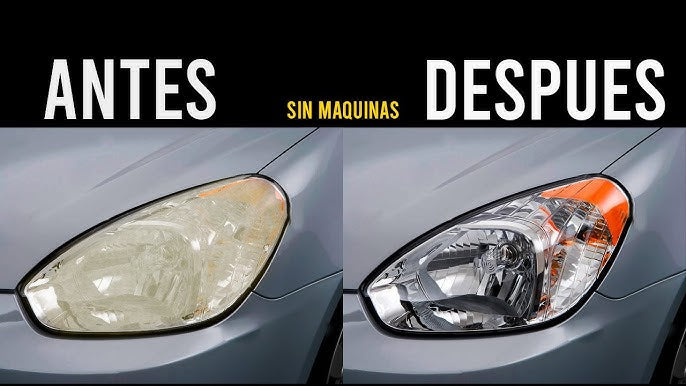 FAROS OPACOS Y AMARILLENTOS DE TU  AUTOMOVIL ´´Rayhong´´ 150ml🚗🚓