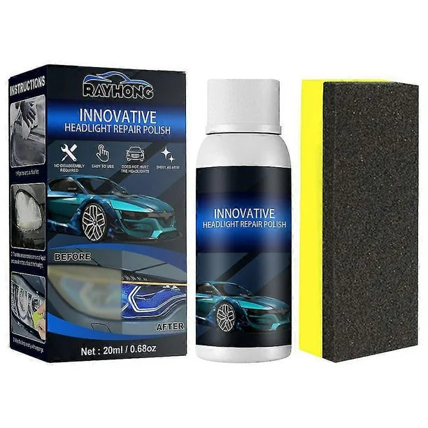 FAROS OPACOS Y AMARILLENTOS DE TU  AUTOMOVIL ´´Rayhong´´ 150ml🚗🚓